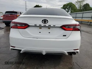 2022 Toyota Camry SE with VIN 4T1G11AK7NU682646, listed as a Copart auction lot 54264955 with 65,835 mi miles and Salvage Title. Bid and sale history available at carsss.com. Image 6.