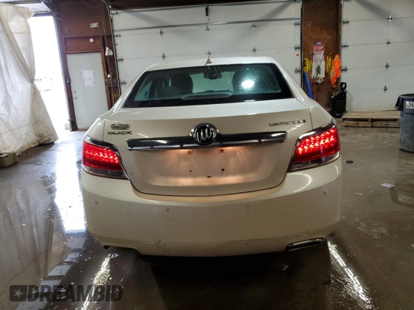 2012 Buick LaCrosse Premium 1 with VIN 1G4GD5E34CF164271, listed as a Copart auction lot 60976795 with 98,147 mi miles and Salvage title. Bid and sale history available at DreamBid. Image 6.