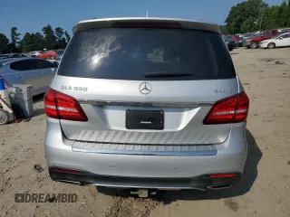 2017 Mercedes-Benz GLS 550 with VIN 4JGDF7DE5HA751496, listed as a Copart auction lot 67237484 with 89,446 mi miles and Salvage Title. Bid and sale history available at DreamBid. Image 6.