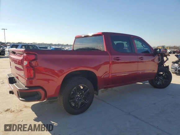 2024 Chevrolet Silverado 1500 RST with VIN 3GCUDEED7RG461736, listed as a Copart auction lot 87898835 with 20 mi miles and Salvage Title. Bid and sale history available at carsss.com. Image 3.