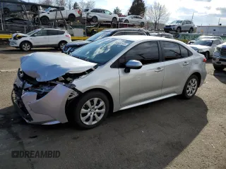 2025 Toyota Corolla LE z VIN 5YFB4MDE0SP240555, wystawiony jako Copart lot #48081975 z przebiegiem Nie podano mil oraz Szkoda całkowita • Salvage title. Historia ofert i sprzedaży dostępna na DreamBid. Obrazek 1.
