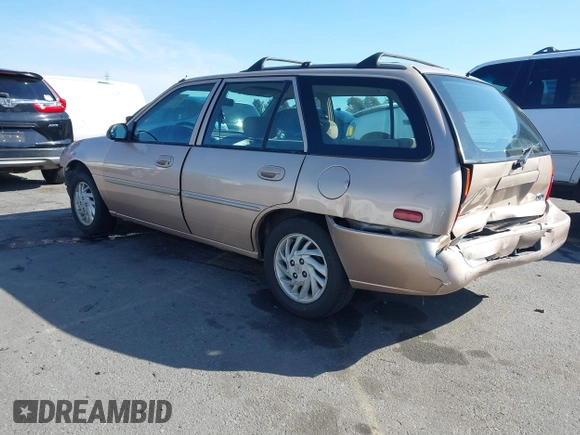 1999 Ford Escort SE with VIN 3FAFP15P6XR102047, listed as a IAAI auction lot 41686181 with 61,350 mi miles. Bid and sale history available at carsss.com. Image 3.