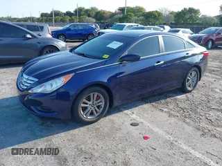 2012 Hyundai Sonata GLS with VIN 5NPEB4AC8CH419558, listed as a IAAI auction lot 41992079 with 175,546 mi miles. Bid and sale history available at carsss.com. Image 2.