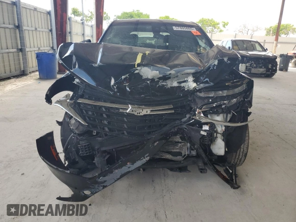 2023 Chevrolet Equinox LS with VIN 3GNAXHEG9PL154005, listed as a Copart auction lot 57805865 with Not provided miles and Salvage title. Bid and sale history available at DreamBid. Image 5.