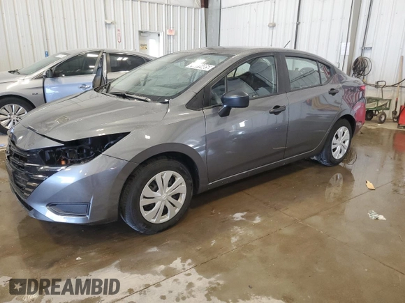 2024 Nissan Versa S with VIN 3N1CN8DV7RL919984, listed as a Copart auction lot 54871485 with 17,709 mi miles and Clean Title. Bid and sale history available at DreamBid. Image 1.