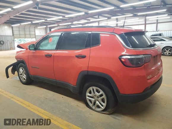 2021 Jeep Compass Sport с VIN 3C4NJCAB8MT508181, выставлен на аукционе Copart как лот 55477055 с пробегом Не указан миль и Списание • Salvage title. История ставок и продаж доступна на DreamBid. Изображение 2.