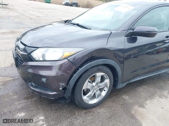 2016 Honda HR-V EX with VIN 3CZRU6H50GM767606, listed as a IAAI auction lot 41942651 with 143,332 mi miles. Bid and sale history available at carsss.com. Image 18.
