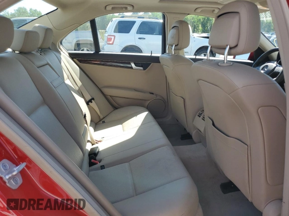 2012 Mercedes-Benz C 300 Sport with VIN WDDGF8BB0CA690265, listed as a Copart auction lot 71020524 with 102,201 mi miles and Salvage title. Bid and sale history available at DreamBid. Image 10.