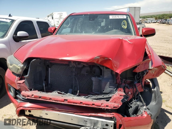 2020 Toyota Tacoma SR5 with VIN 3TMCZ5AN1LM365508, listed as a Copart auction lot 55976115 with 83,839 mi miles and Salvage title. Bid and sale history available at DreamBid. Image 5.