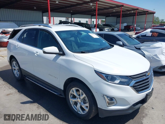 2018 Chevrolet Equinox LT with VIN 2GNAXTEX8J6287398, listed as a IAAI auction lot 42007371 with 140,554 mi miles. Bid and sale history available at carsss.com. Image 1.