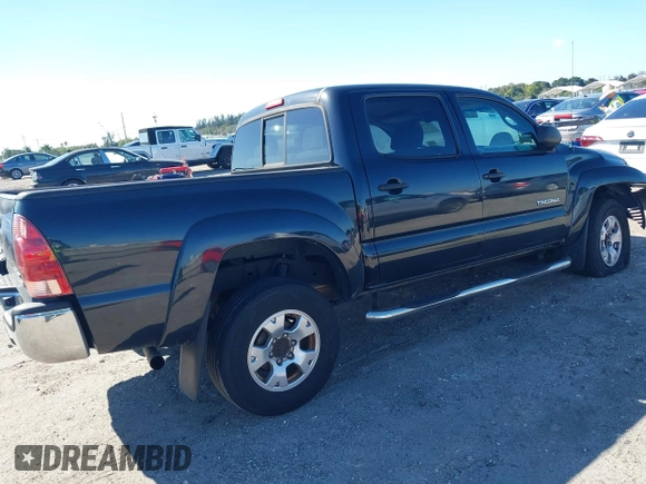 2008 Toyota Tacoma PreRunner with VIN 3TMJU62N38M059962, listed as a IAAI auction lot 41426524 with 187,720 mi miles. Bid and sale history available at carsss.com. Image 4.