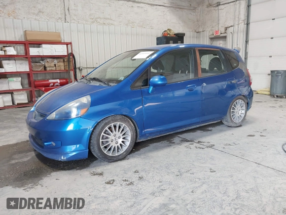 2007 Honda Fit Sport with VIN JHMGD37637S009481, listed as a IAAI auction lot 42519956 with 127,066 mi miles and . Bid and sale history available at DreamBid. Image 2.