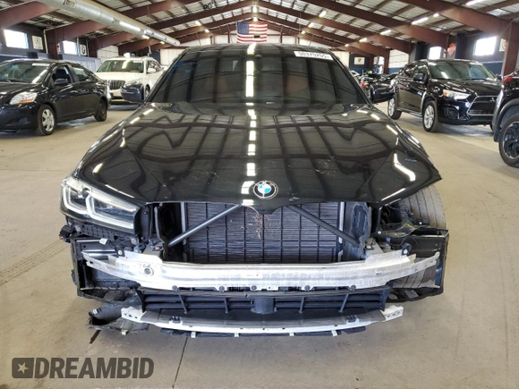 2021 BMW 5 Series 530i xDrive with VIN WBA13BJ09MWW98601, listed as a Copart auction lot 50370205 with 40,987 mi miles and Salvage Title. Bid and sale history available at carsss.com. Image 5.