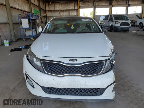 2014 Kia Optima EX z VIN 5XXGN4A71EG275210, wystawiony jako Copart lot #58095515 z przebiegiem 113 030 mil mil oraz Szkoda całkowita • Salvage title. Historia ofert i sprzedaży dostępna na DreamBid. Obrazek 5.