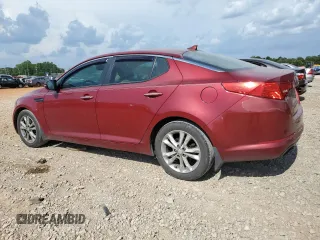 2013 Kia Optima EX with VIN 5XXGN4A78DG151613, listed as a Copart auction lot 65518035 with 185,900 mi miles and Salvage title. Bid and sale history available at DreamBid. Image 2.
