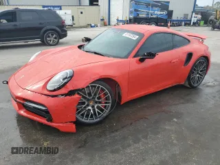 2024 Porsche 911 Turbo with VIN WP0AD2A96RS253164, listed as a Copart auction lot 81197284 with 4,405 mi miles and Salvage Title. Bid and sale history available at carsss.com. Image 1.