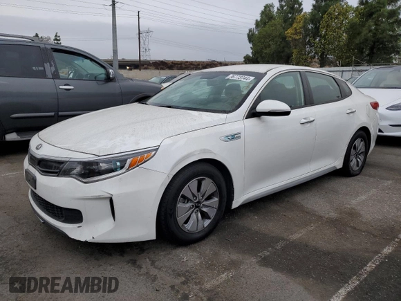 2017 Kia Optima Hybrid with VIN KNAGT4LEXH5018814, listed as a Copart auction lot 76773744 with 125,545 mi miles and Clean Title. Bid and sale history available at carsss.com. Image 1.