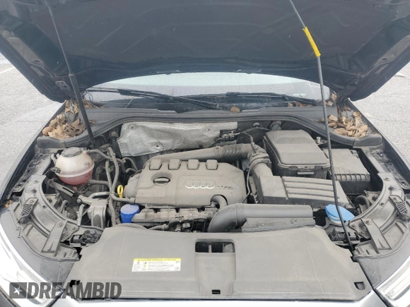 2018 Audi Q3 Premium with VIN WA1BCCFS7JR026757, listed as a Copart auction lot 48523745 with 46,315 mi miles and Salvage Title. Bid and sale history available at carsss.com. Image 12.