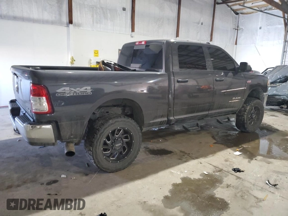 2020 Ram 2500 Tradesman with VIN 3C6UR5CJ3LG309395, listed as a Copart auction lot 89250875 with 0 mi miles and Salvage Title. Bid and sale history available at carsss.com. Image 3.