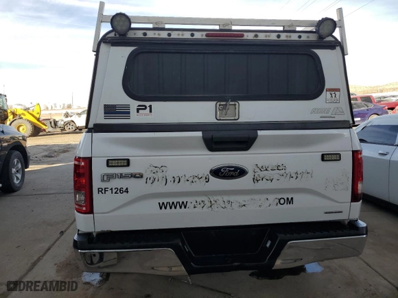 2015 Ford F-150 XLT w/HD Payload Pkg with VIN 1FTFW1EFXFKD51264, listed as a Copart auction lot 83697204 with 0 mi miles and Salvage Title. Bid and sale history available at carsss.com. Image 6.