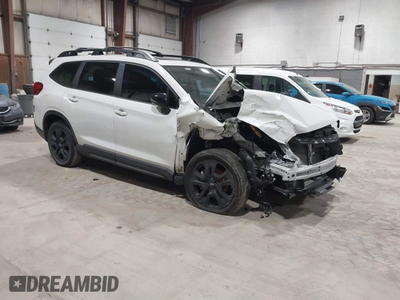 2023 Subaru Ascent Onyx with VIN 4S4WMAHD7P3409001, listed as a IAAI auction lot 41619643 with 21,316 mi miles and . Bid and sale history available at DreamBid. Image 1.