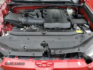 2022 Toyota 4Runner SR5 with VIN JTEMU5JR4N6019845, listed as a Copart auction lot 51411635 with 43,311 mi miles and Salvage title. Bid and sale history available at DreamBid. Image 12.