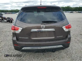 2016 Nissan Pathfinder Platinum с VIN 5N1AR2MN7GC620411, выставлен на аукционе Copart как лот 58701515 с пробегом 157 726 миль миль и Списание • Salvage title. История ставок и продаж доступна на DreamBid. Изображение 6.