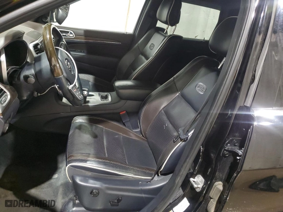 2014 Jeep Grand Cherokee Overland with VIN 1C4RJFCM2EC298661, listed as a Copart auction lot 81331004 with 245,716 mi miles and Salvage Title. Bid and sale history available at carsss.com. Image 7.