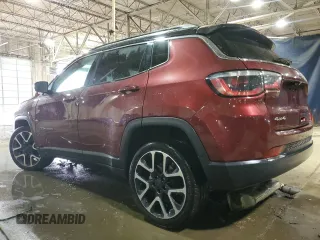 2020 Jeep Compass Limited with VIN 3C4NJDCB6LT167512, listed as a Copart auction lot 48034425 with 50,183 mi miles and Non repairable. Bid and sale history available at DreamBid. Image 2.