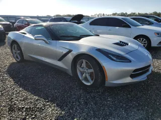2015 Chevrolet Corvette 1LT with VIN 1G1YB2D79F5114583, listed as a Copart auction lot 73865754 with 0 mi miles and Salvage Title. Bid and sale history available at carsss.com. Image 4.