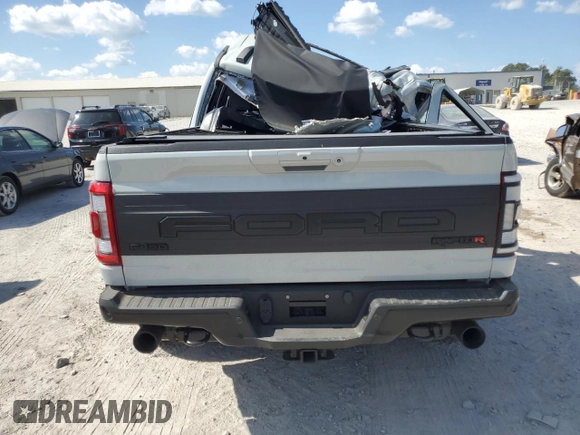 2023 Ford F-150 Raptor with VIN 1FTFW1RJ9PFC84228, listed as a Copart auction lot 70593464 with Not Provided miles and Salvage Title. Bid and sale history available at DreamBid. Image 6.