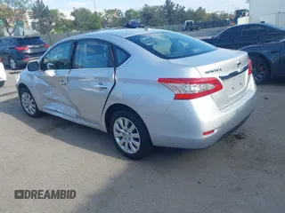 2015 Nissan Sentra SR with VIN 3N1AB7AP8FL665794, listed as a IAAI auction lot 42140522 with 57,621 mi miles and . Bid and sale history available at DreamBid. Image 3.