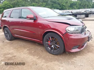 2018 Dodge Durango SRT z VIN 1C4SDJGJ1JC486058, wystawiony jako IAAI lot #42271685 z przebiegiem 42 360 mil mil oraz . Historia ofert i sprzedaży dostępna na DreamBid. Obrazek 1.