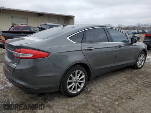 2017 Ford Fusion SE with VIN 3FA6P0HD3HR262710, listed as a Copart auction lot 44813545 with 103,020 mi miles and Salvage Title. Bid and sale history available at carsss.com. Image 3.