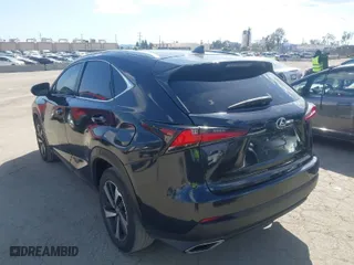 2021 Lexus NX with VIN JTJGARBZ4M2185558, listed as a IAAI auction lot 41978745 with 34,264 mi miles. Bid and sale history available at carsss.com. Image 3.