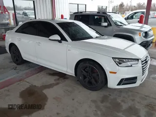 2018 Audi A4 Premium z VIN WAUKMAF42JA154585, wystawiony jako IAAI lot #41294300 z przebiegiem 90 160 mil mil oraz . Historia ofert i sprzedaży dostępna na DreamBid. Obrazek 1.