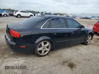 2005 Audi A4 2.0T with VIN WAUAF78E95A560383, listed as a Copart auction lot 79523854 with 180,896 mi miles and Salvage Title. Bid and sale history available at carsss.com. Image 3.