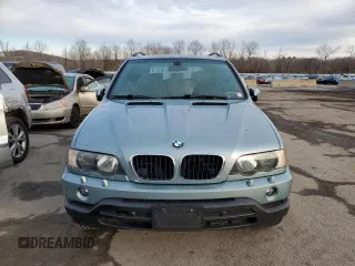 2003 BMW X5 3.0i with VIN 5UXFA53573LV74706, listed as a Copart auction lot 82641044 with 141,589 mi miles and Salvage Title. Bid and sale history available at carsss.com. Image 5.