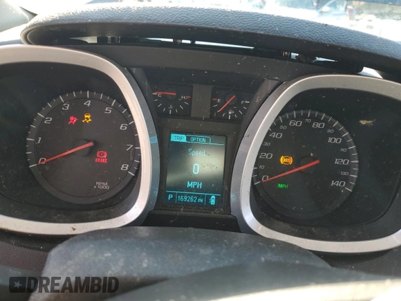 2017 Chevrolet Equinox LT with VIN 2GNALCEK2H1588093, listed as a Copart auction lot 47048915 with 169,262 mi miles and Salvage Title. Bid and sale history available at DreamBid. Image 9.