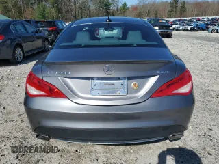 2016 Mercedes-Benz CLA 250 with VIN WDDSJ4GB5GN302519, listed as a Copart auction lot 54710595 with 161,507 mi miles and Salvage title. Bid and sale history available at DreamBid. Image 6.
