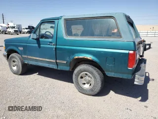1996 Ford Bronco XL with VIN 1FMEU15N4TLB84331, listed as a Copart auction lot 55642465 with 204,915 mi miles and Clean Title. Bid and sale history available at carsss.com. Image 2.