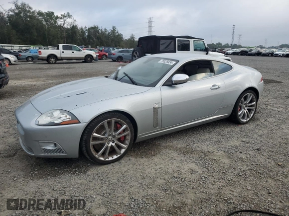 2008 Jaguar XK with VIN SAJWA43C989B24896, listed as a Copart auction lot 78328454 with 0 mi miles and Salvage Title. Bid and sale history available at carsss.com. Image 1.