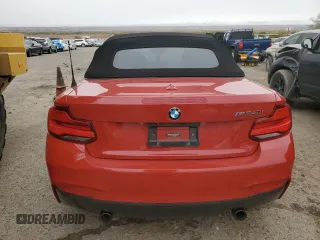 2018 BMW 2 Series M240i with VIN WBA2N1C50JVC28060, listed as a Copart auction lot 79338914 with 40,370 mi miles and Salvage Title. Bid and sale history available at carsss.com. Image 6.