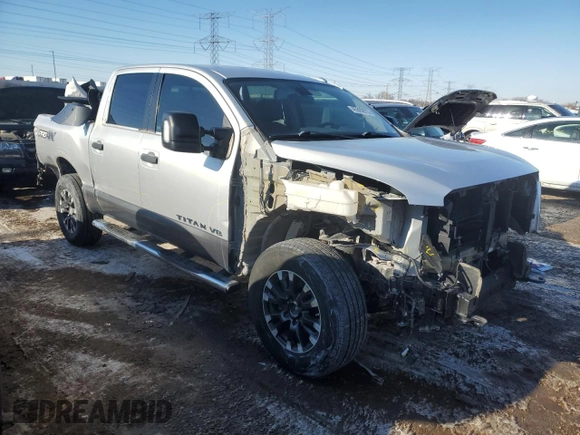 2019 Nissan Titan Platinum Reserve с VIN 1N6AA1E55KN535677, выставлен на аукционе Copart как лот 45929875 с пробегом 58 675 миль миль и Списание • Salvage title. История ставок и продаж доступна на DreamBid. Изображение 4.