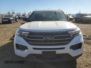 2023 Ford Explorer XLT with VIN 1FMSK7DH4PGC23778, listed as a Copart auction lot 44665345 with 79,783 mi miles and Salvage title. Bid and sale history available at DreamBid. Image 5.