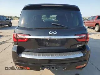 2019 Infiniti QX80 LUXE with VIN JN8AZ2NF9K9683385, listed as a Copart auction lot 62363624 with 95,335 mi miles and Clean Title. Bid and sale history available at carsss.com. Image 6.