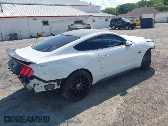 2017 Ford Mustang GT z VIN 1FA6P8CF8H5332597, wystawiony jako IAAI lot #42759541 z przebiegiem 23 638 mil mil oraz . Historia ofert i sprzedaży dostępna na DreamBid. Obrazek 4.