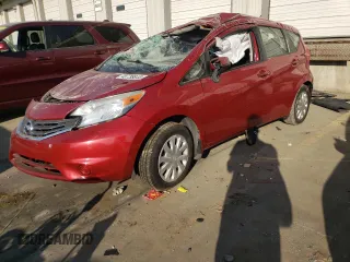 2015 Nissan Note S with VIN 3N1CE2CP5FL378901, listed as a Copart auction lot 48738845 with 75,622 mi miles and Salvage Title. Bid and sale history available at DreamBid. Image 1.