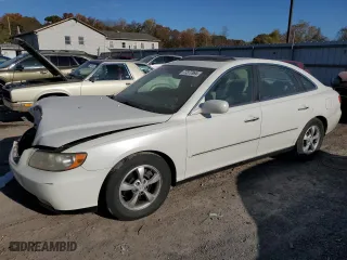 2006 Hyundai Azera SE with VIN KMHFC46FX6A136882, listed as a Copart auction lot 77377864 with 165,124 mi miles and Salvage Title. Bid and sale history available at carsss.com. Image 1.