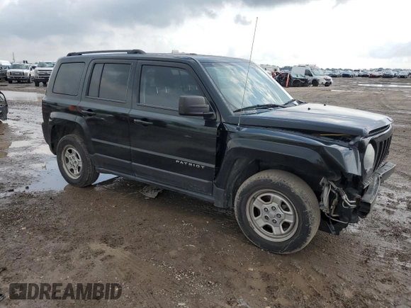 2013 Jeep Patriot Sport with VIN 1C4NJPBA4DD223092, listed as a Copart auction lot 54548105 with 102,488 mi miles and Salvage title. Bid and sale history available at DreamBid. Image 4.